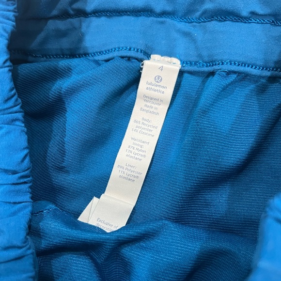 Lululemon Track That shorts - blue - Picture 2 of 4